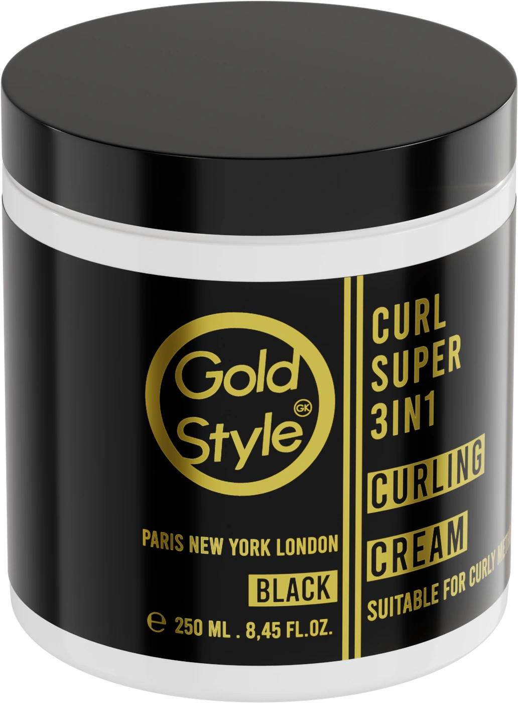 Gold Style Curl Super 3 in 1 Black